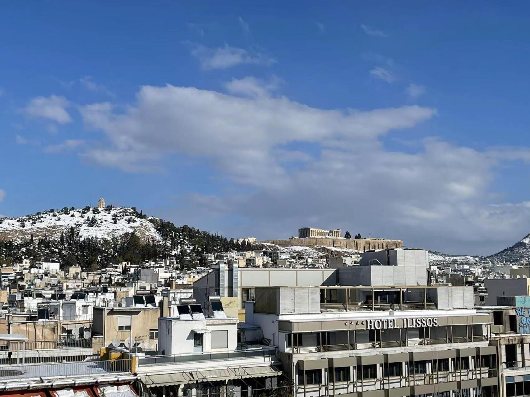 Wsd Baia Acropolis Hotel Apartment Aten Exteriör bild