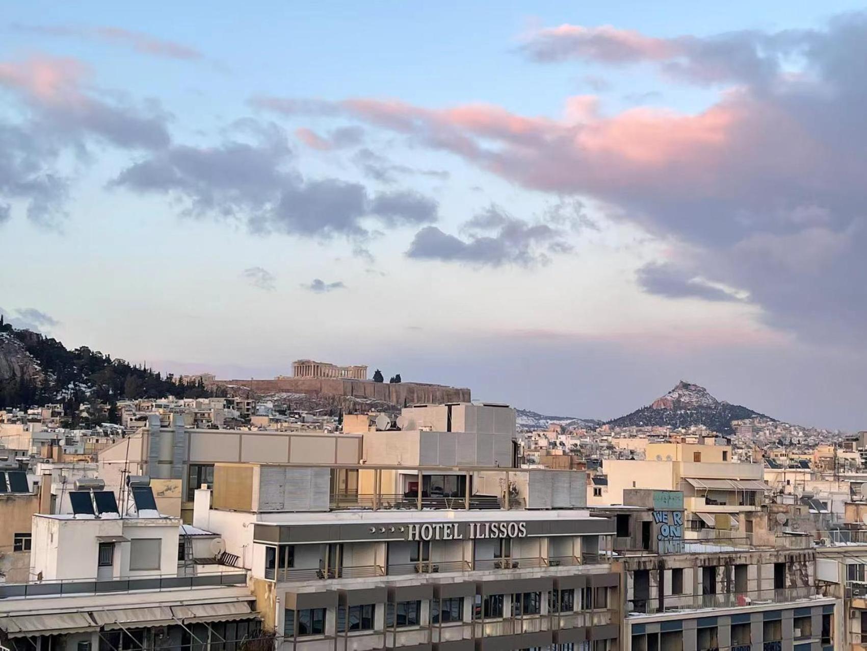Wsd Baia Acropolis Hotel Apartment Aten Exteriör bild